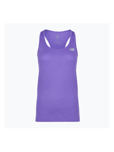 Дамска тениска за бягане New Balance Sport Essentials Tank electric purple