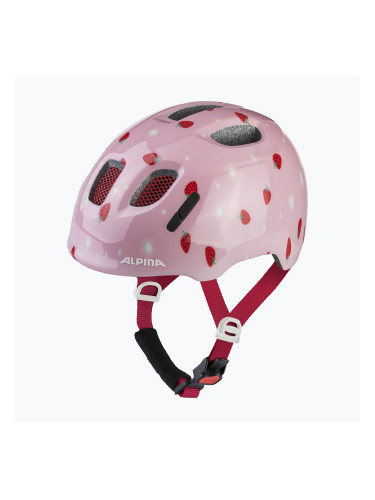 Детска велосипедна каска Alpina Ximo 2 Jr strawberry gloss