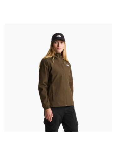 Дамско софтшел яке The North Face Quest Mono taupe green