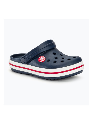 Детски джапанки Crocs Crocband Clog в тъмносиньо/червено