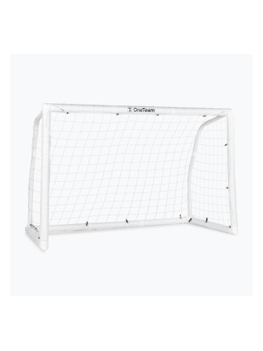Футболна врата OneTeam PVC 182 x 120 cm бяла