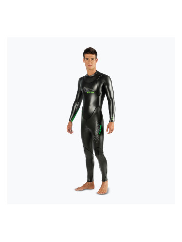 Мъжки неопренов костюм за плуване Cressi Triton Monopiece 1,5 мм black/blue