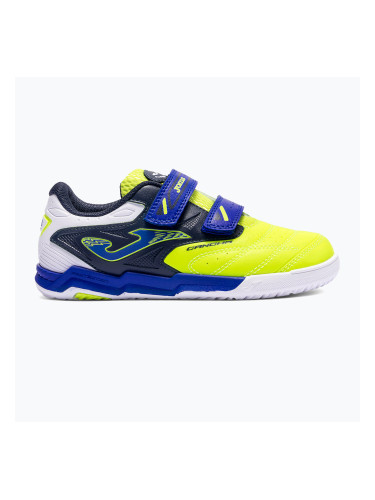 Детски футболни обувки Joma Cancha Jr IN fluor yellow