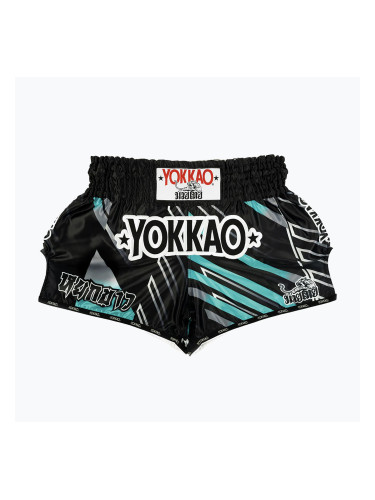 Мъжки тренировъчни шорти YOKKAO Power Muay Thai black