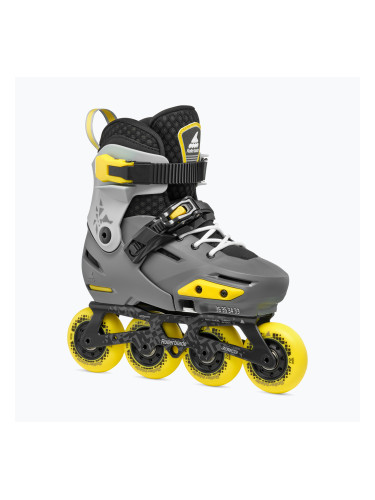 Детски ролкови кънки Rollerblade Apex Jr, въглен/жълт