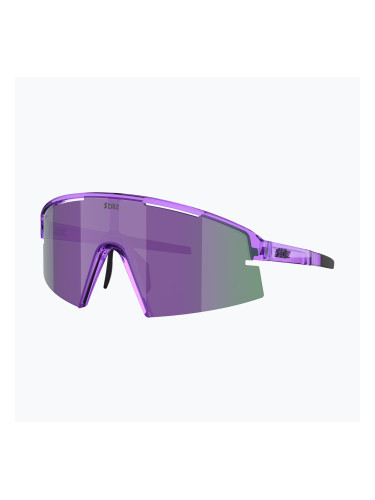 Слънчеви очила Bliz P006 transparent purple/smoke purple mirror