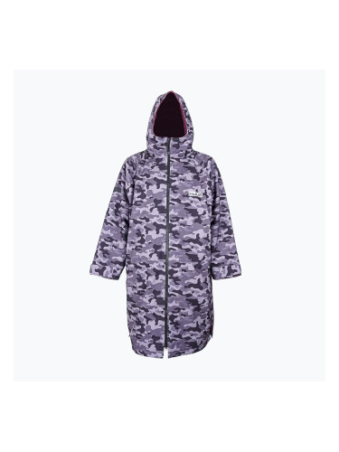 Дълго яке HUUB Changing Robe black grey camo