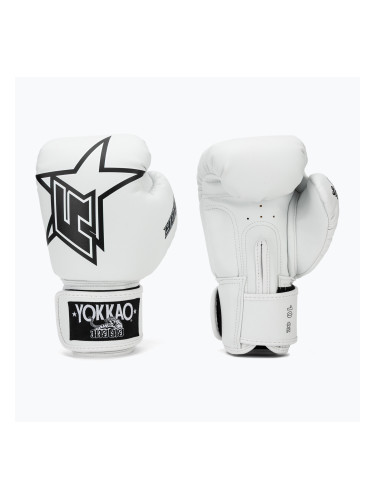 Боксови ръкавици YOKKAO Institution Boxing white