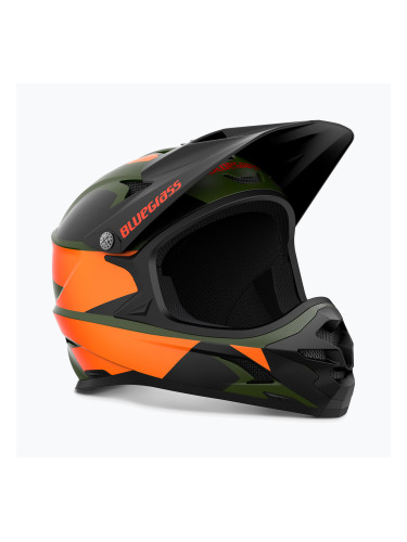 Каска за велосипед Bluegrass Intox зелена градиентна матова