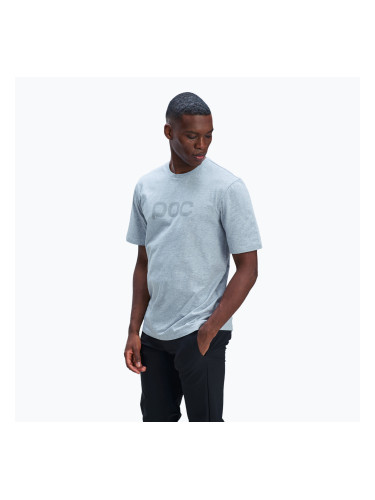 Тениска POC Tee grey/ melange