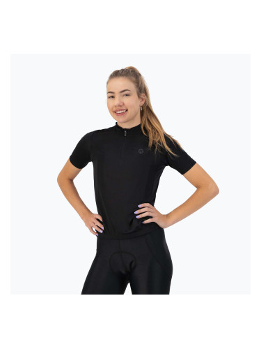 Дамска колоездачна тениска Rogelli Core black