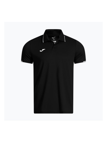 Мъжка поло тениска за тенис Joma Torneo Polo black