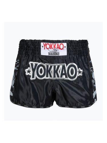 Мъжки тренировъчни шорти YOKKAO Original Muay Thai black