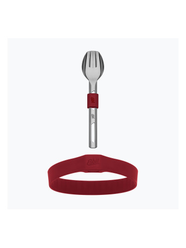 Прибори за хранене Esbit Food Jug Silicone Band burgundy