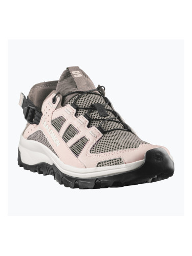 Дамски туристически обувки Salomon Techamphibian 5 walnut/tapioca/clearly aqua