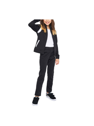 PUMA Tricot Full-Zip Tracksuit Black 