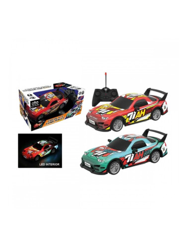 Кола с Радиоуправление Червен Зелен 26 x 11 x 7 cm