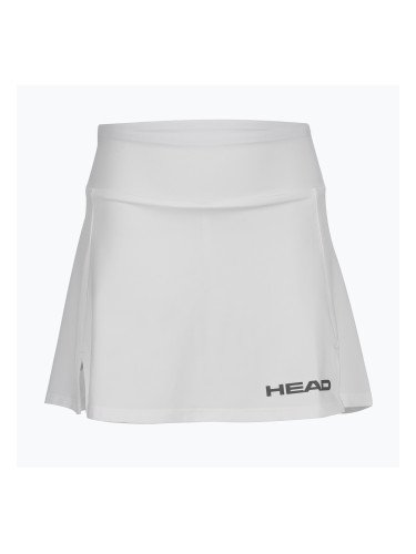 Детска пола за тенис HEAD Club Basic бяла 816459