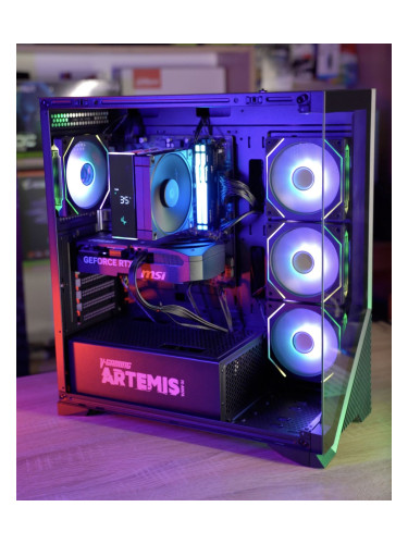 RTX 5070 / Ryzen 7 7700 / 32GB DDR5 / 1TB NVMe - Геймърски компютър Da