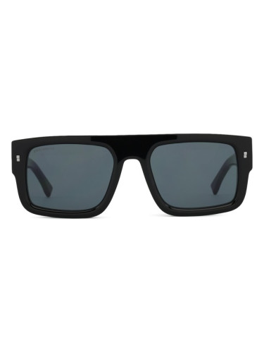 DSQUARED2 Icon 0008/S 807 IR 54 - правоъгълна слънчеви очила, unisex, черни