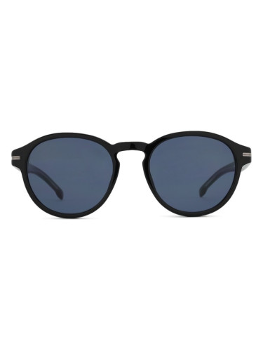Hugo Boss 1506/S 807 KU 52 - кръгла слънчеви очила, unisex, черни