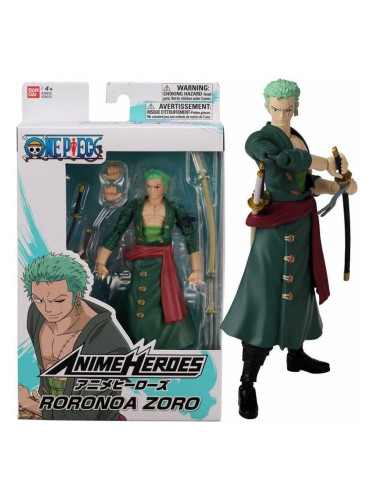 Съчленена Фигура One Piece Anime Heroes - Roronoa Zoro 17 cm