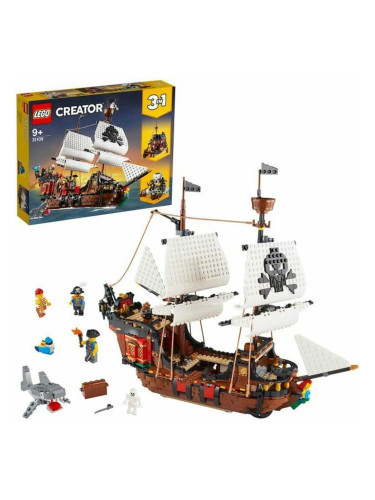 Игра Комплект Превозни Средства   Lego Creator 31109 Pirate Ship         3 в 1 1260 Части