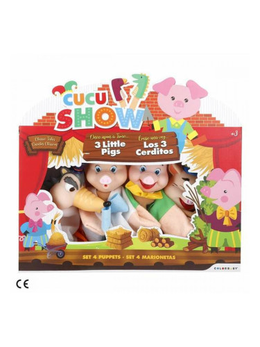 Плюшени Играчки 3 Little Pigs