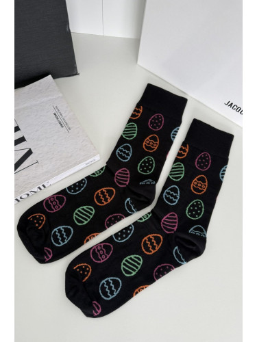 Мъжки чорапи Писанки черни