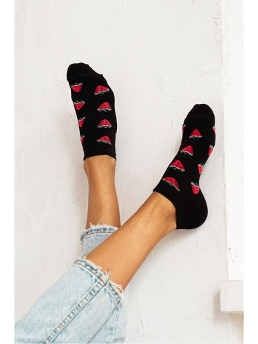 Дамски чорапи до глезена Милена Диня Черни