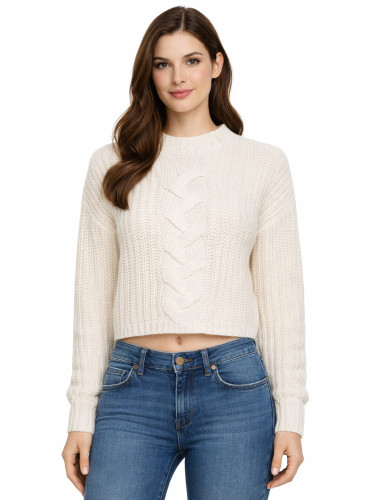 Дамски пуловер с къс топ Claire