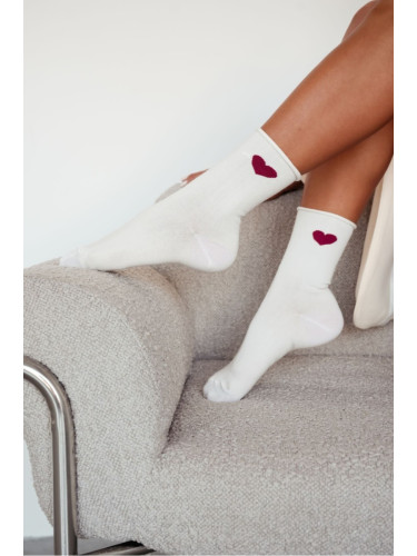 Дамски безшевни чорапи Милена Екрю