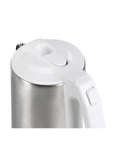 Чайник JATA Бял Неръждаема стомана 1500 W