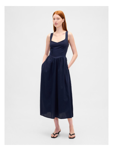 Макси рокля GAP с джобове