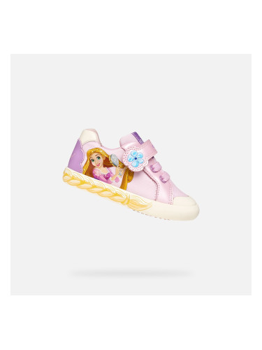 Розови момичешки кецове Geox Gisli