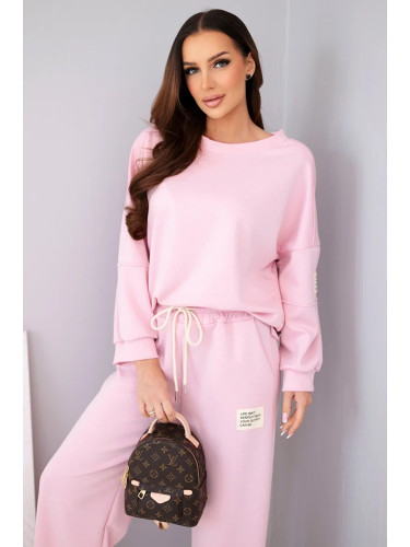 Комплект от дамски суитшърт и панталон Kesi Włoski