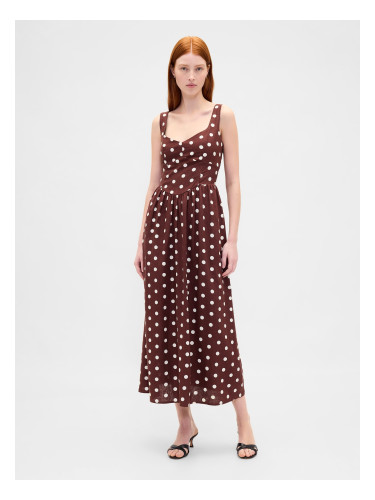 Дамска макси рокля GAP с джобове