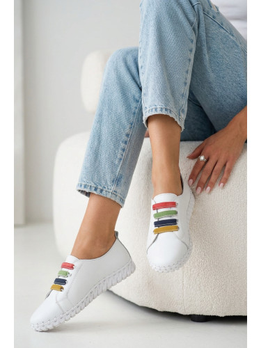 Дамски велурени мокасини Vinceza