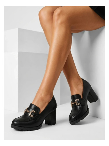 Дамски мокасини на ток Resti Evigo