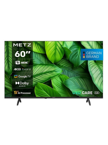 Телевизор Metz 60MUF7000Z , 152 см, 3840x2160 UHD-4K , 60 inch, Android , LED , Smart TV