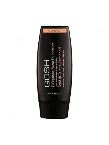 Флуидна Основа за Грим X-Ceptional Wear Gosh Copenhagen (35 ml) - 19-chestnut