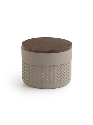 Козметична кутия в сиво Thea