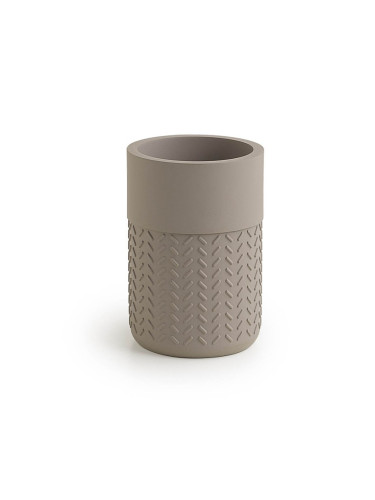 Чаша за четка за зъби Thea сива