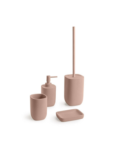 Аксесоари за баня Ylenia в матово розово