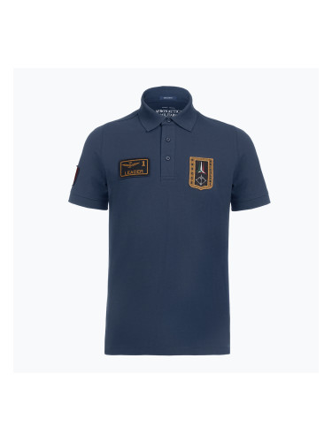 Мъжка тениска Aeronautica Militare PO1927UP00191 Polo titan avio