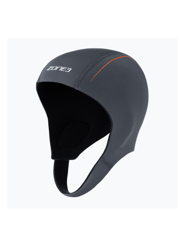 ZONE3 Active-Flex Шапка за плуване сива/оранжева