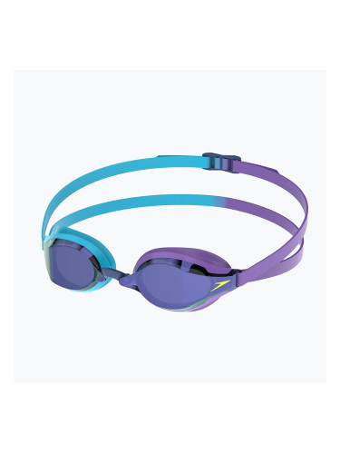 Очила за плуване Speedo Fastskin Speedsocket 2 Mirror mayan blue/galaxy grape/smoke/iris mirror