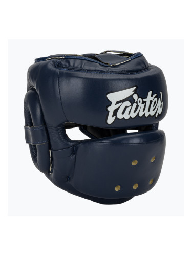 Боксова каска Fairtex Full Face Protector blue