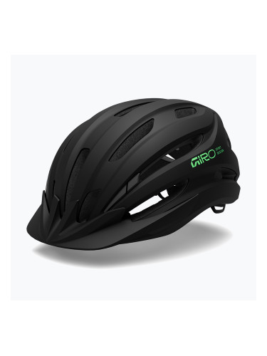 Детска велосипедна каска Giro Register II matte black/vivid green