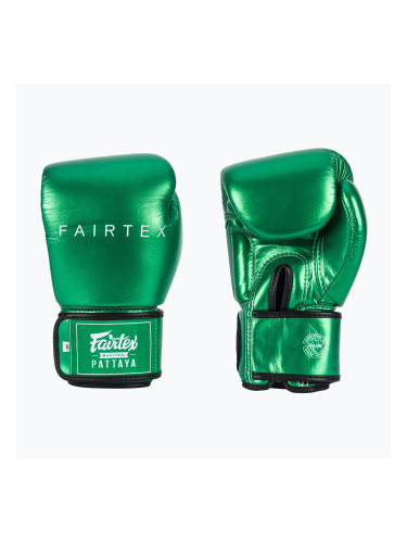 Боксови ръкавици Fairtex Metallic green